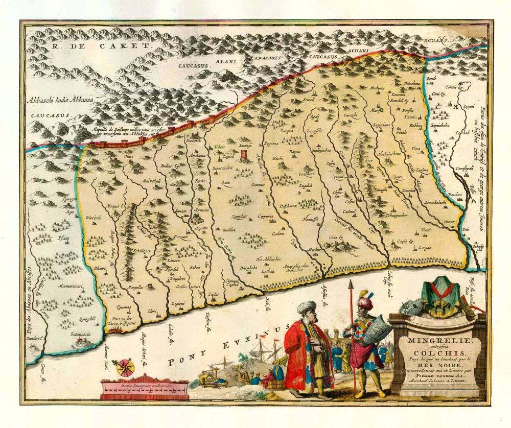 Colchis (Western Georgia) by P. Van der Aa | Sanderus Antique Maps