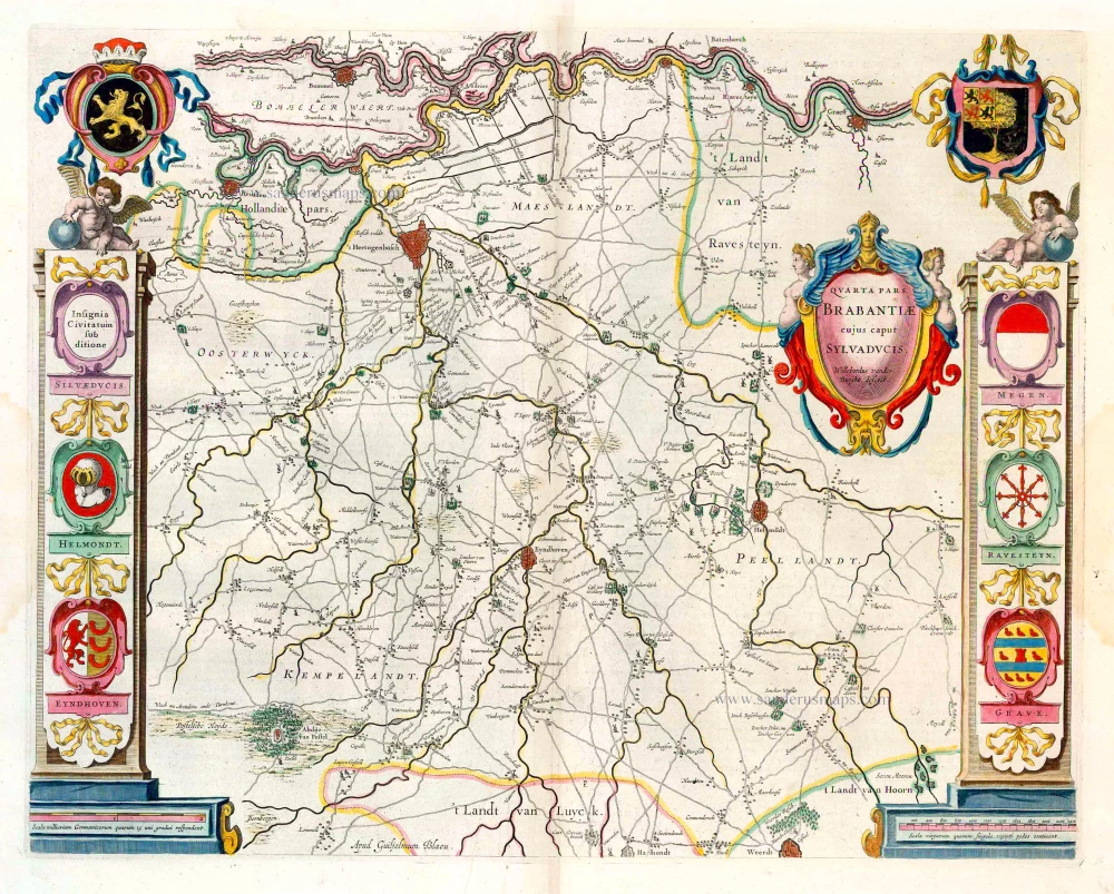 Quarta Pars Brabantiae cujus caput Sylvaducis.