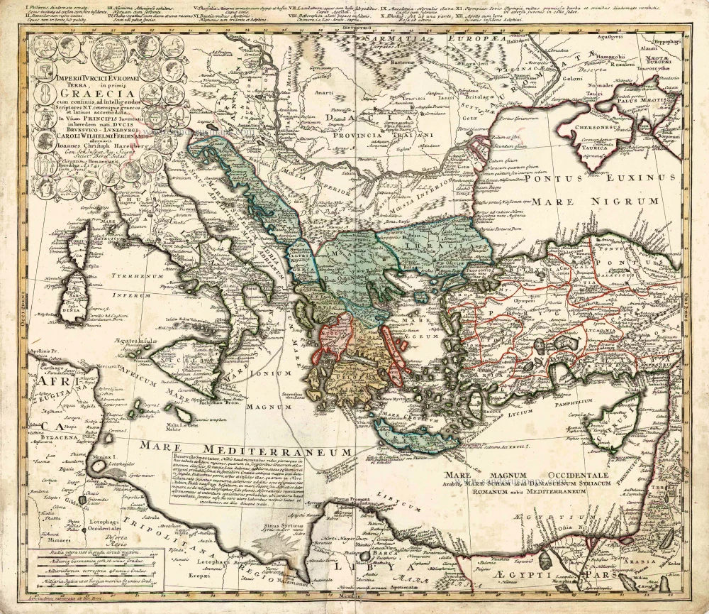 Southeastern Europe - Turkey by Homann Heirs