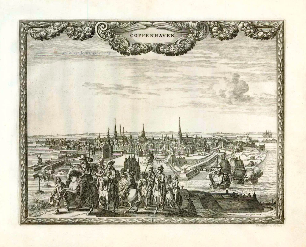 Copenhagen, by N. Visscher & P.H. Schut.