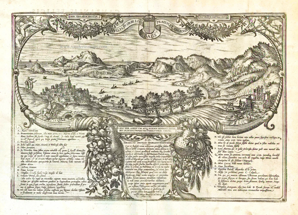 Pozzuoli, by Braun Georg & Hogenberg Frans.