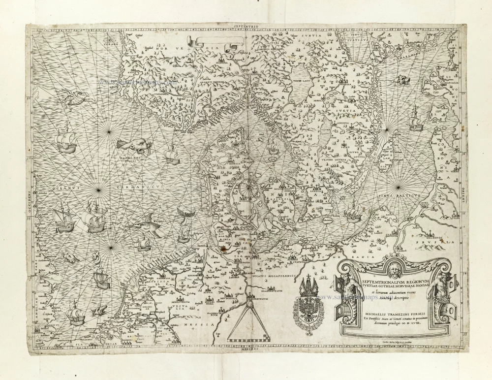 Scandinavia, by Michele Tramezini.