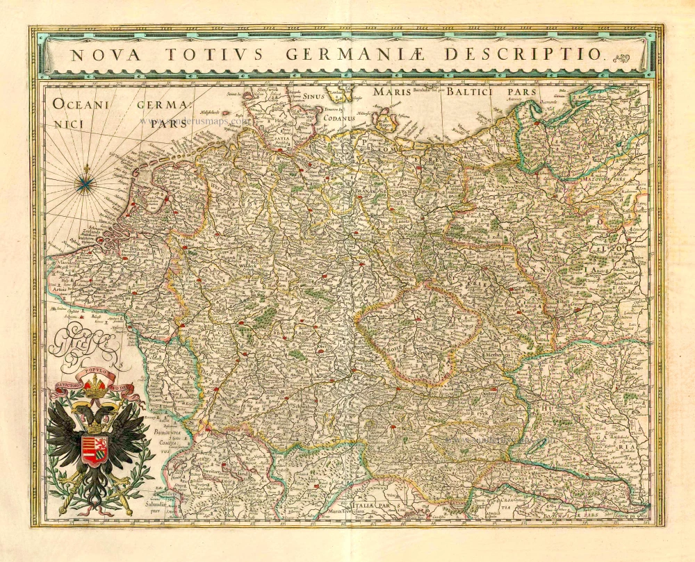Germania, by Willem Blaeu.