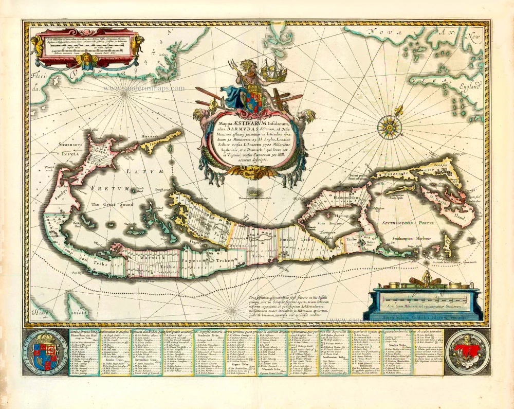 Bermuda by Willem Blaeu