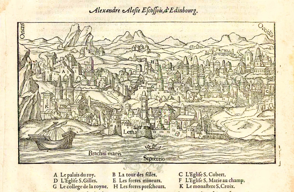 Alexandre Alesie Escossois, d'Edinbourg.