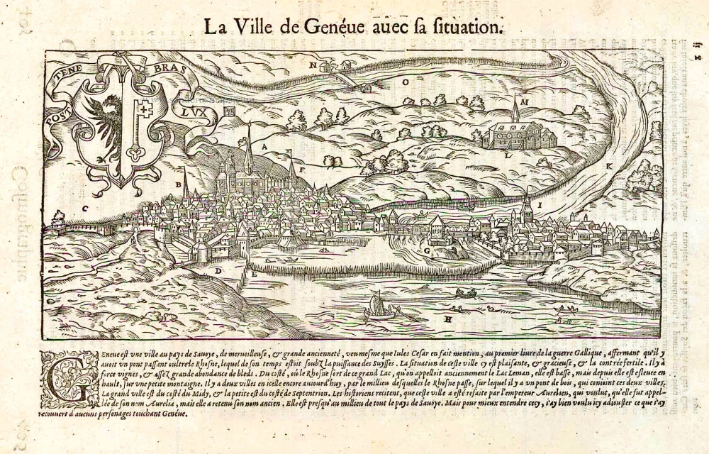 Genève by François de Belleforest 