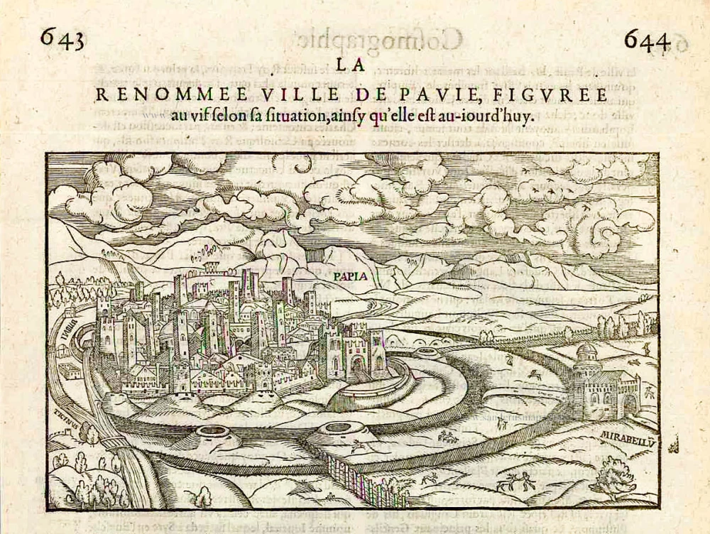 Pavia, by François de Belleforest.