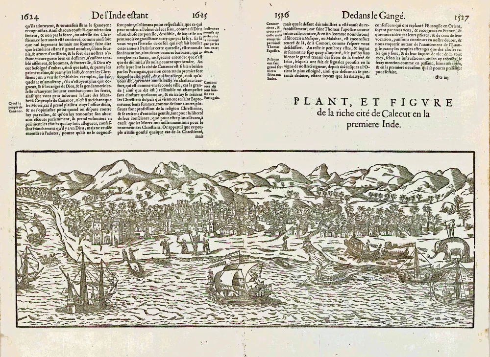 Goa (India), by François de Belleforest.