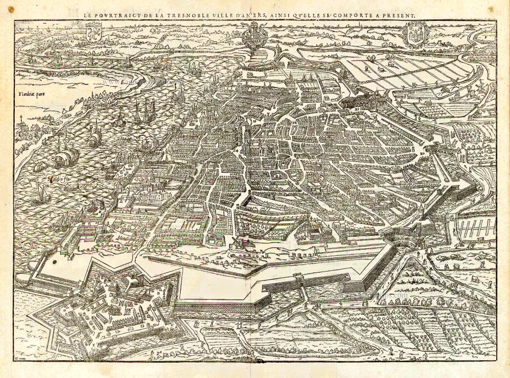 Antwerp (Antwerpen), by François de Belleforest.