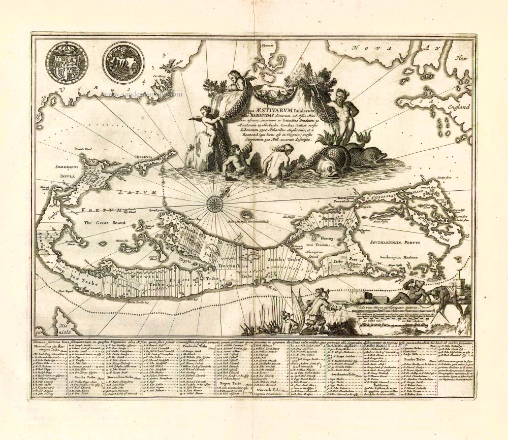 Bermuda, by John Ogilby.