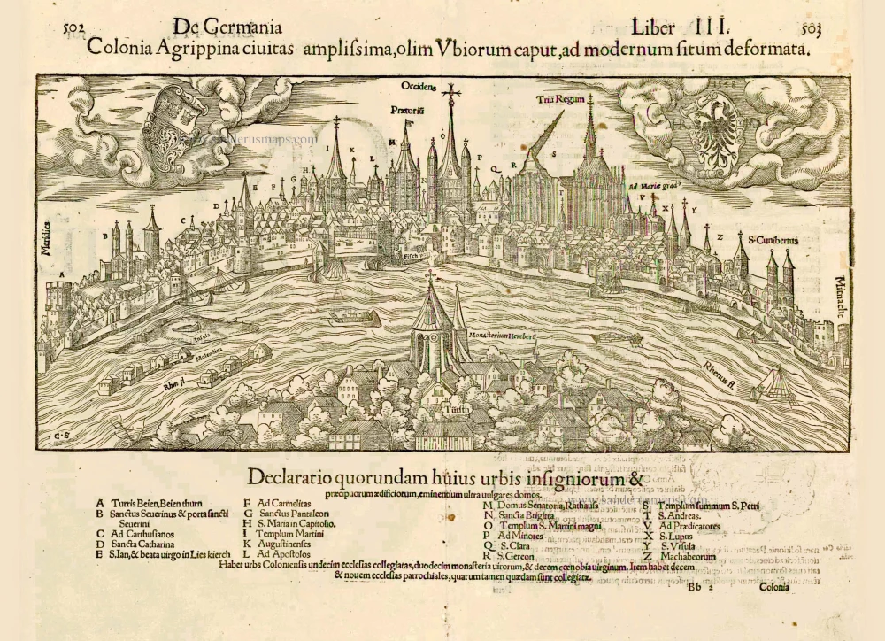 Cologne (Köln) by Sebastian Münster