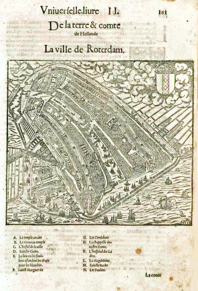 La ville de Roterdam.