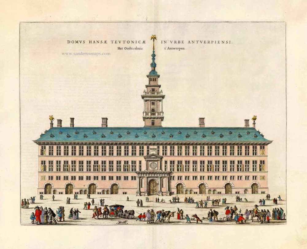 The Hanse by Joan Blaeu. (Antwepen)