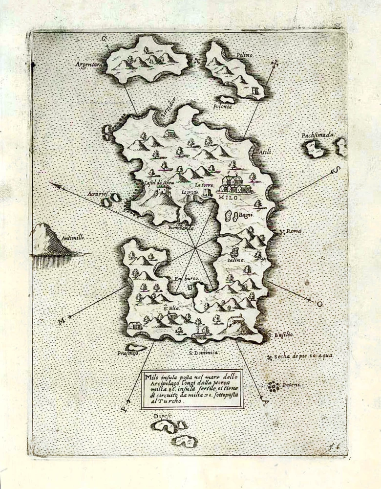 Milos by Giovanni Francesco Camocio
