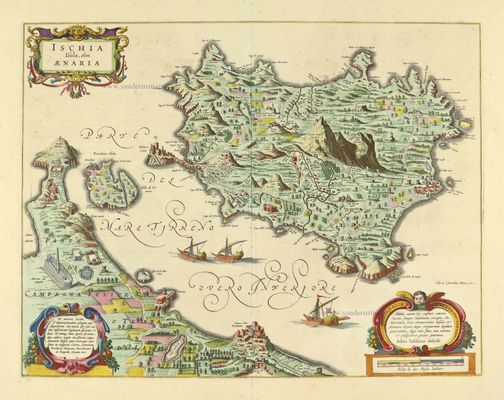 Ischia, by Joan Blaeu.