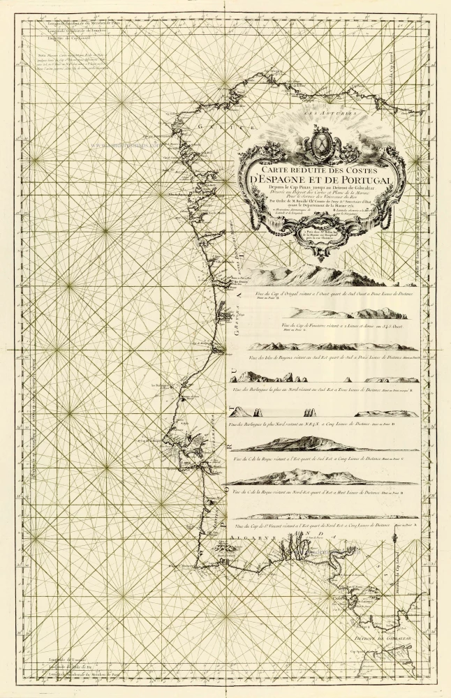 Spain - Portugal, by J.N. Bellin.
