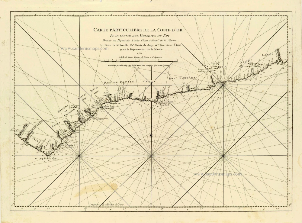 African Gold Coast (Guinea), by J.N. Bellin.