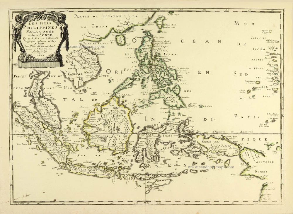 Les Isles Philippines Molucques et de la Sonde.