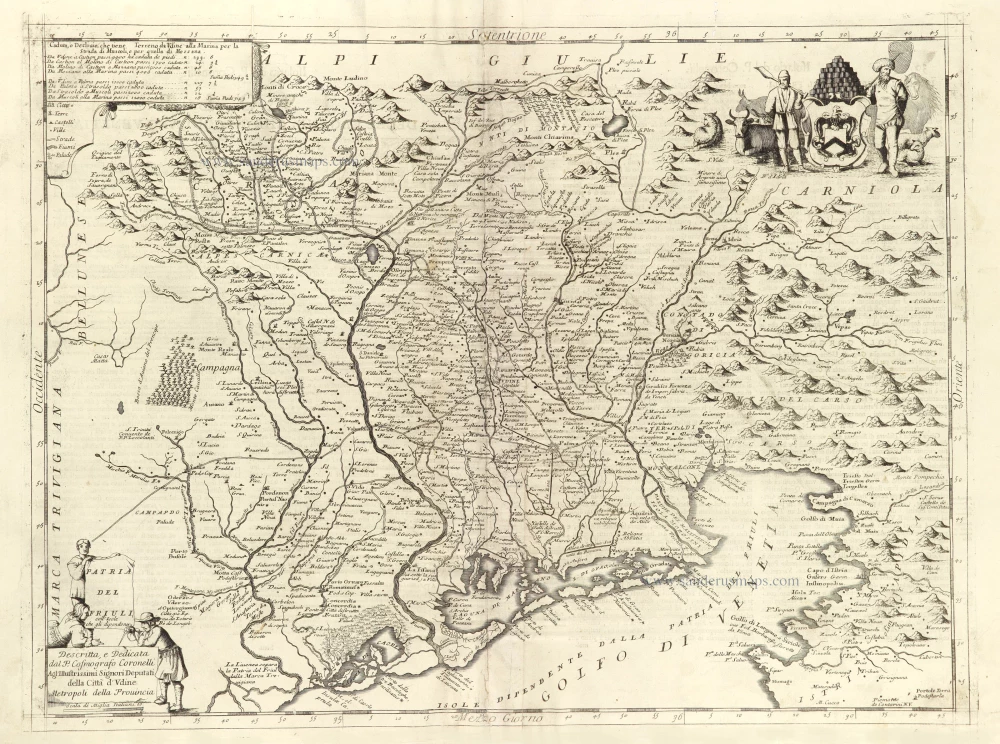 Friuli by Vincenzo Coronelli.