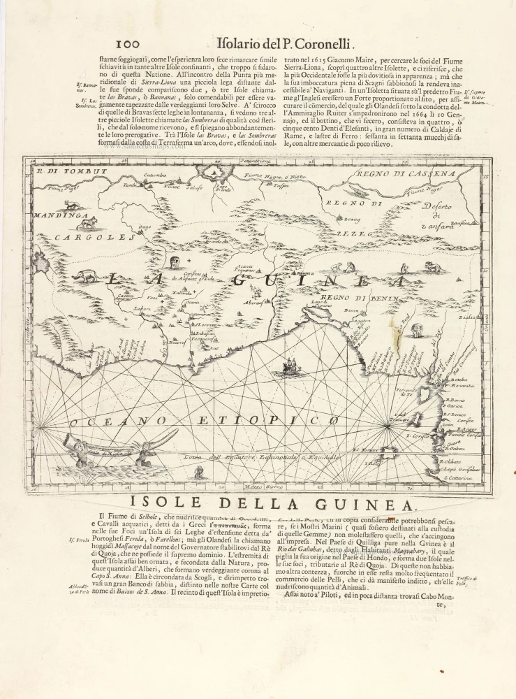 Guinea, by Vincenzo Coronelli.