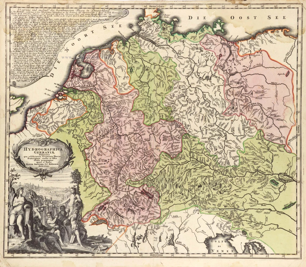 Germania, by George Matthaus Seutter.