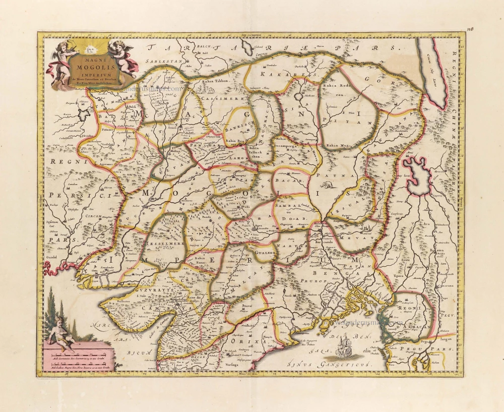 Mongol Empire, by Frederick de Wit.