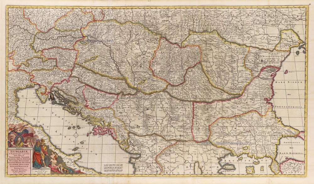 Hungary & the Balkans by Frederick de Wit
