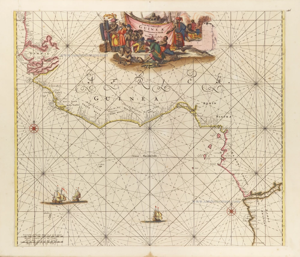 Tractus Littorales Guineae a Promontorio Verde usque ad Sinum Catenbelae.