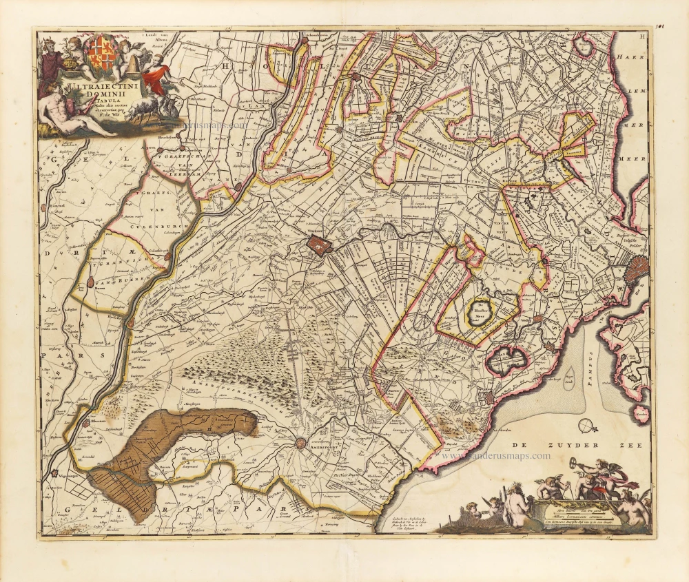 Ultraiectini Dominii Tabula.