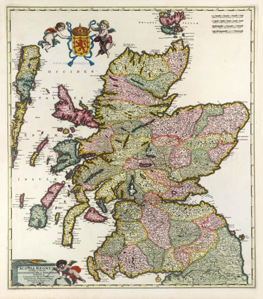 Scotland by Frederik de Wit.