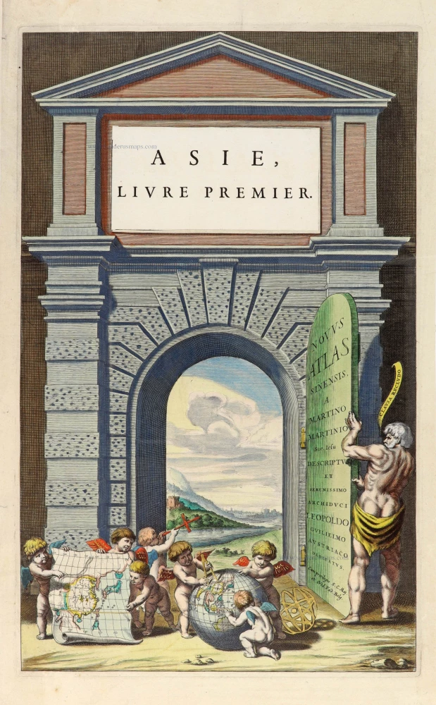 Novus Atlas Sinensis a Martino Martinio Soc. Iesu Descriptus et Serenissimo Archiduci Leopoldo Guilielmo Austriaco Dedicatus.