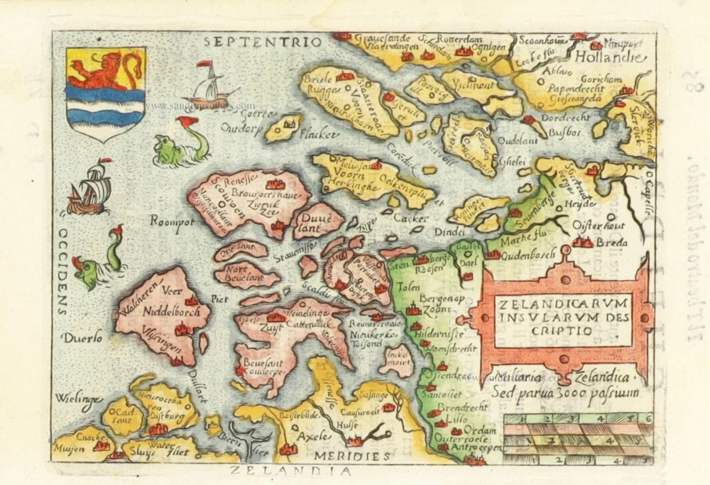 Zelandicarum Insularum Descriptio.