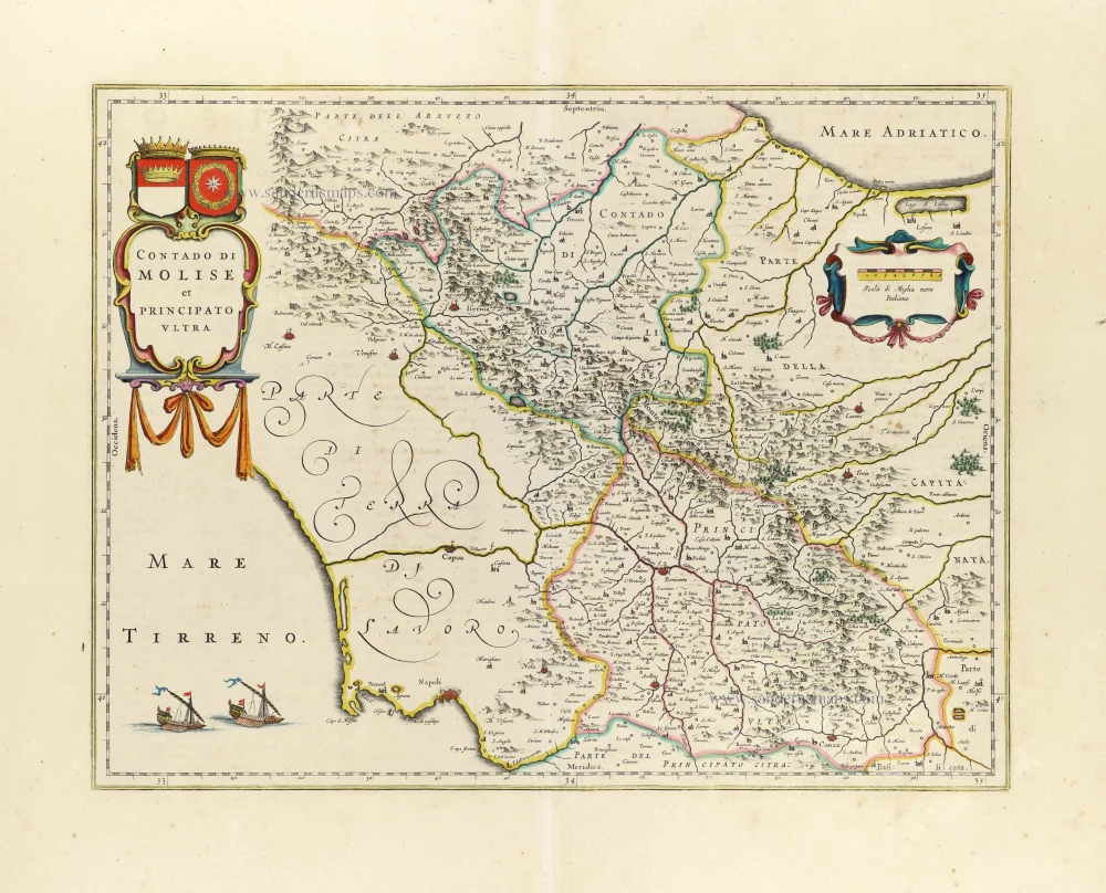 Contado di Molise et Principato Ultra.