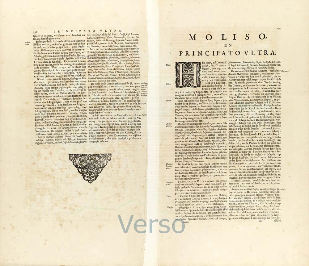 Molise, by Joan Blaeu.