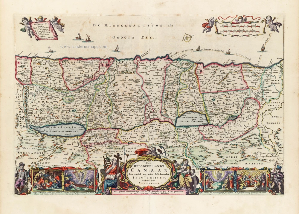 Holy Land by Nicolaas Visscher.