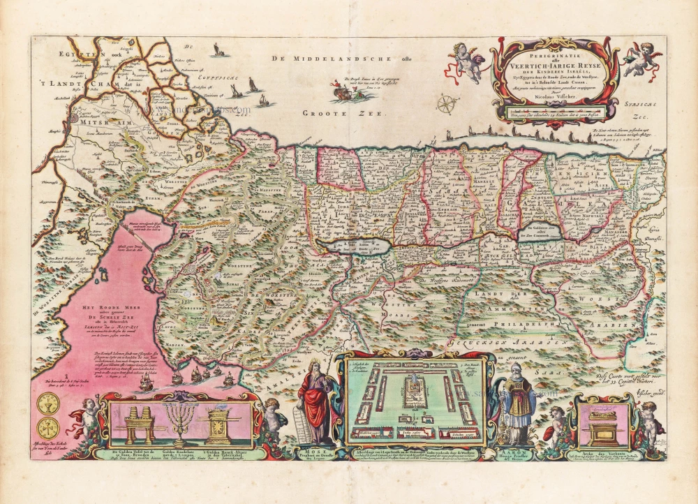 Holy Land, by Nicolaes Visscher I.