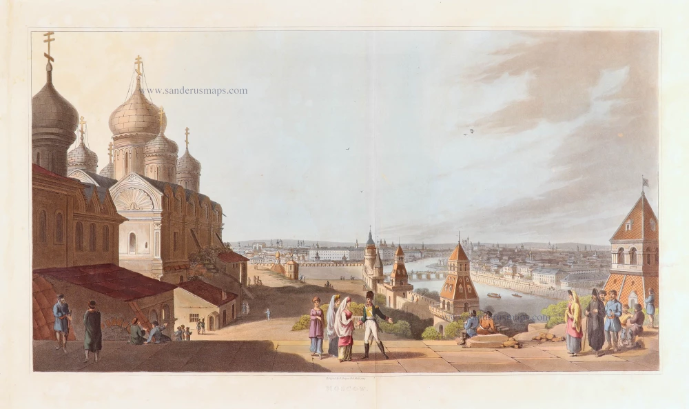 View of Moscow by R. Bowyer.