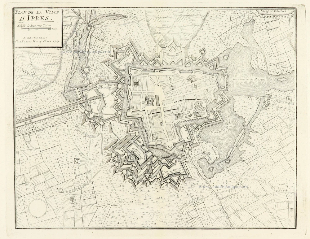 Ieper by Eugène Fricx.