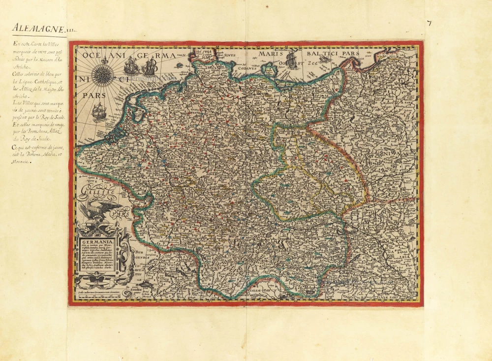 Germania by an unknown mapmaker (Jean Leclerc?)