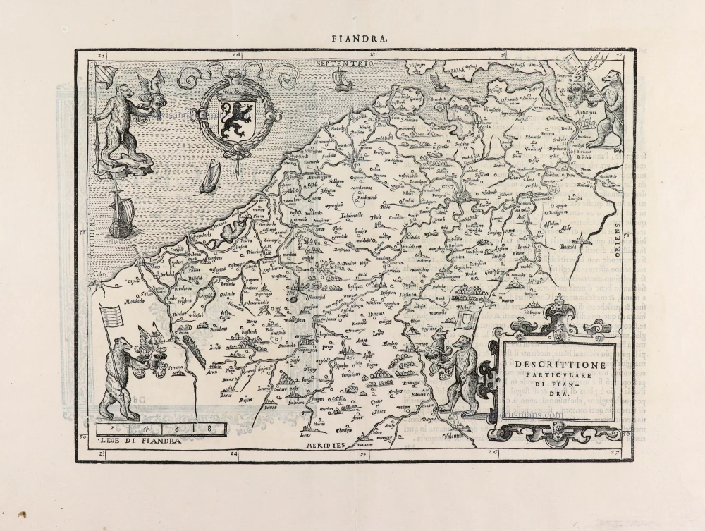 Flanders (Vlaanderen) by L. Guicciardini.