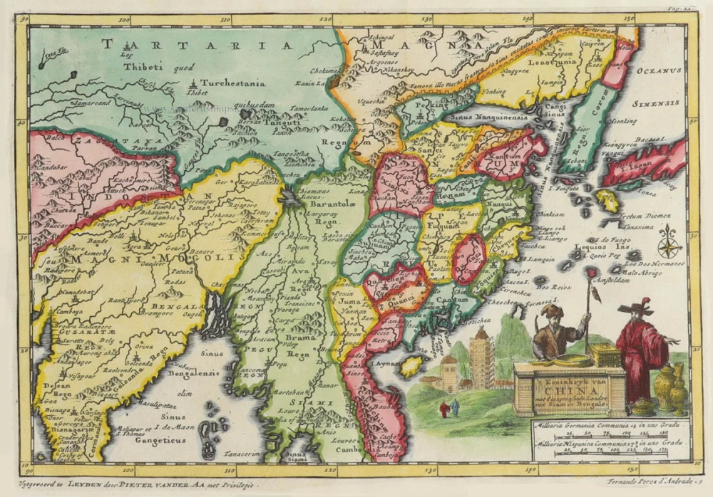 China by Pieter Van der Aa.