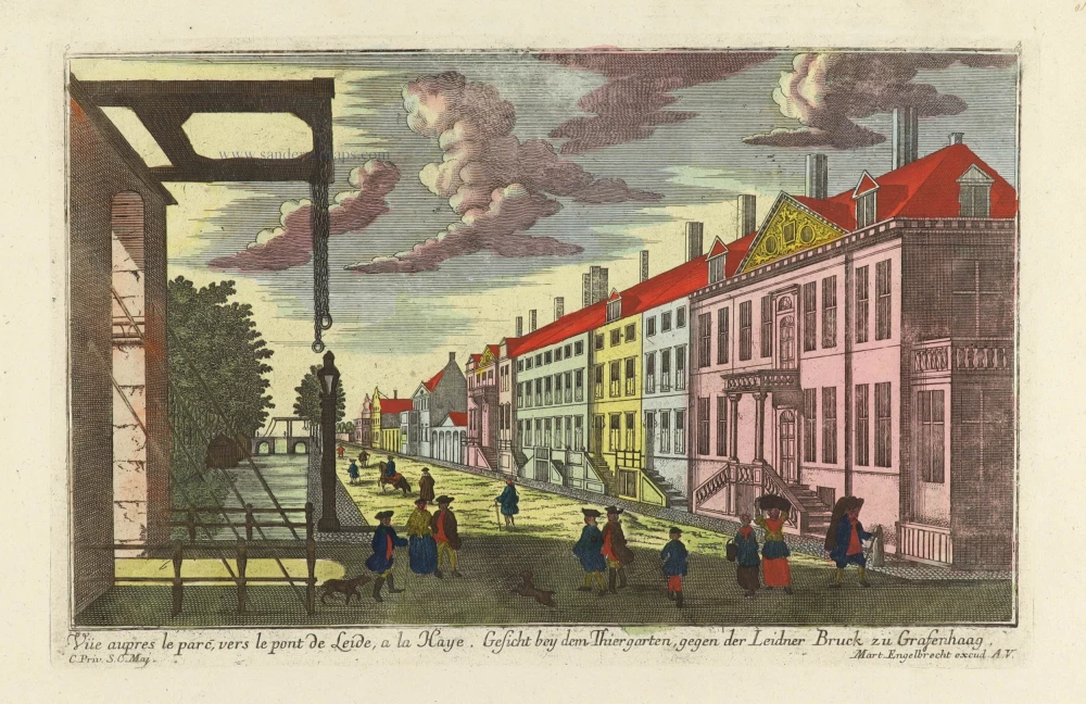 Optical View of Den Haag, by Martin Engelbrecht.