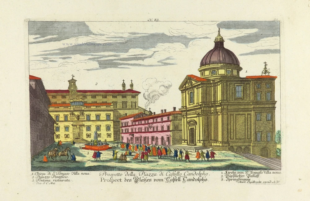 Rome (Roma) - Castel Candolfo (Papal residence), by Martin Engelbrecht.