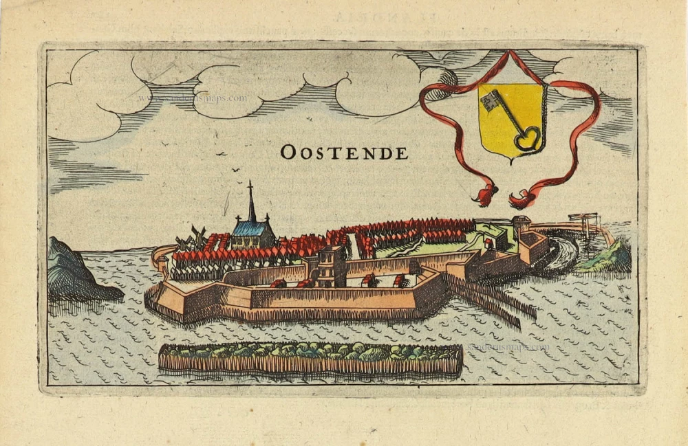 Oostende by Ludovico Guicciardini.