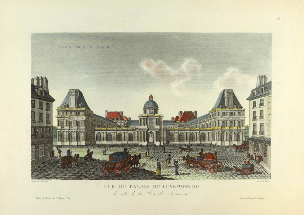 Vue du Palais du Luxembourg