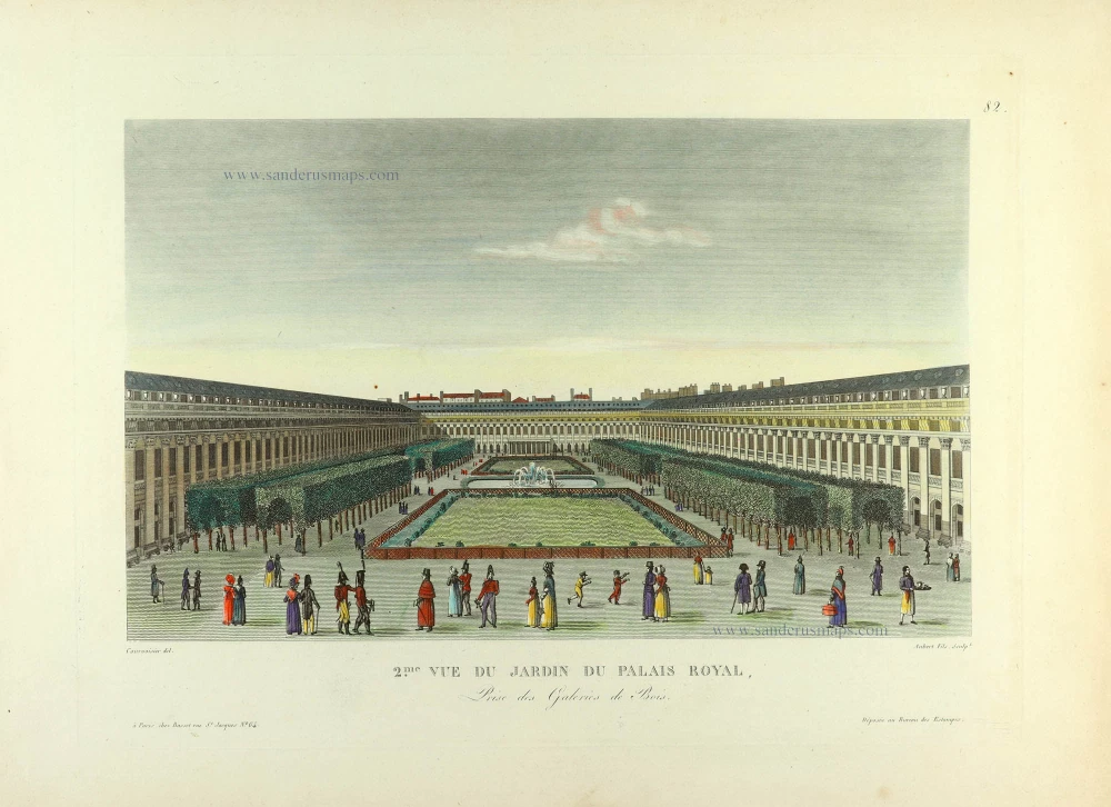 2me Vue du Jardin du Palais Royal