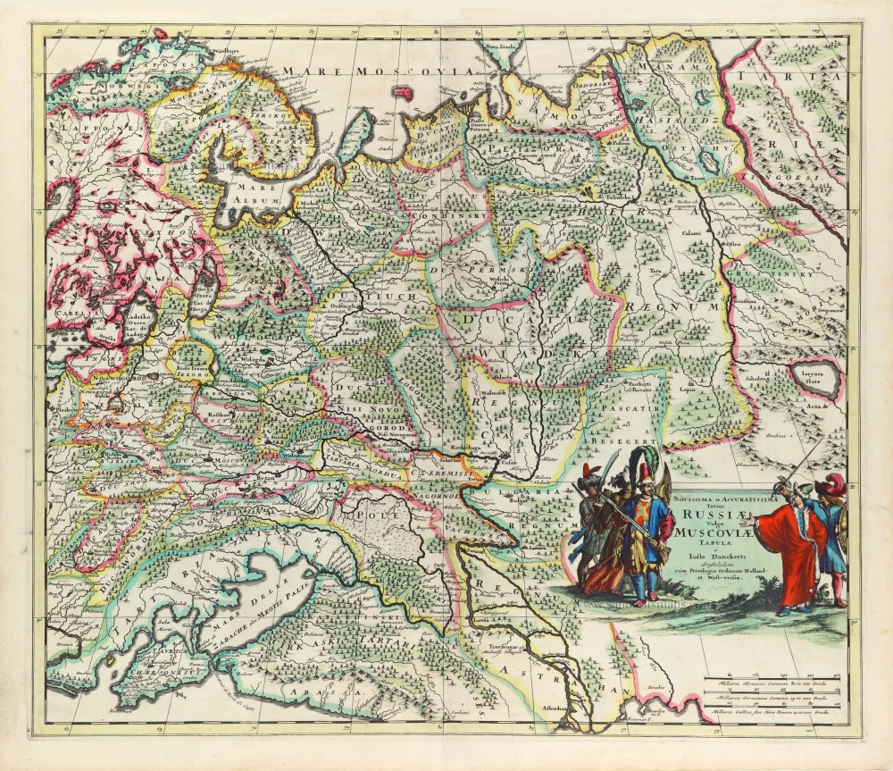 Russia by Justus Danckerts
