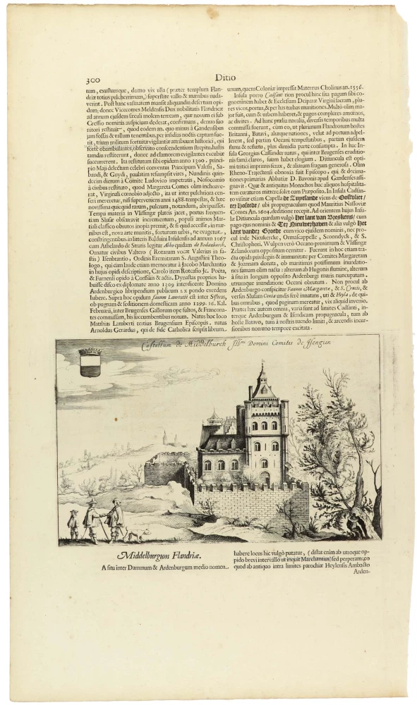 Maldegem - Middelburg, door Antonius Sanderus