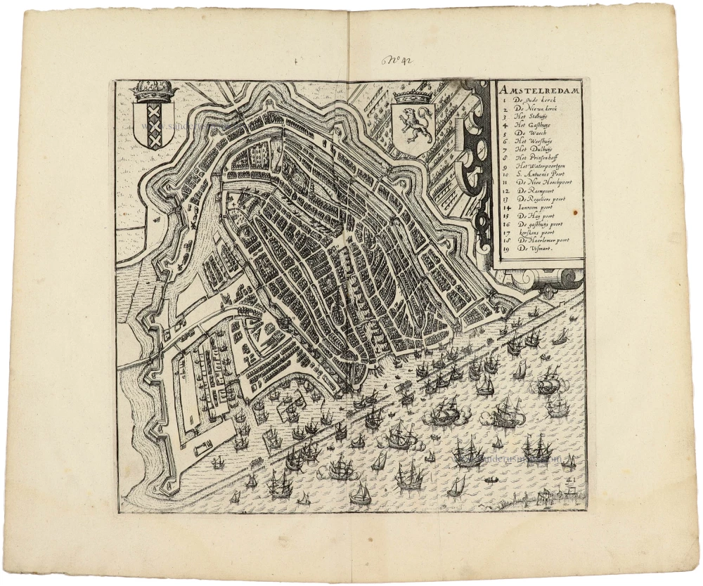 Amsterdam, by Lodovico Guicciardini.
