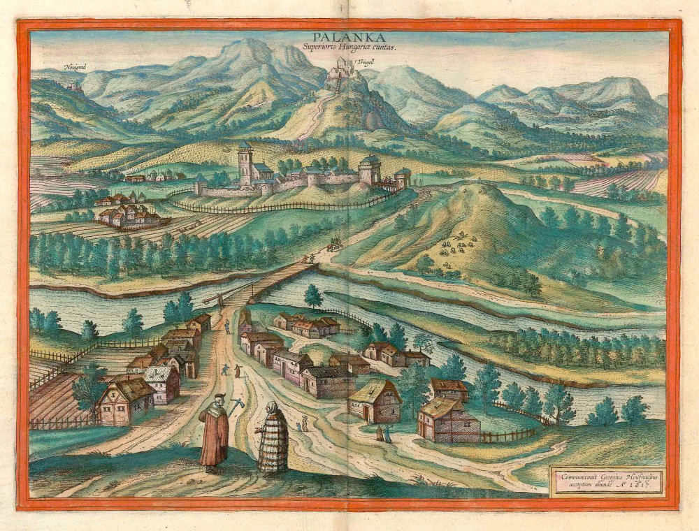 Palanka Superioris Hungariae civitas.